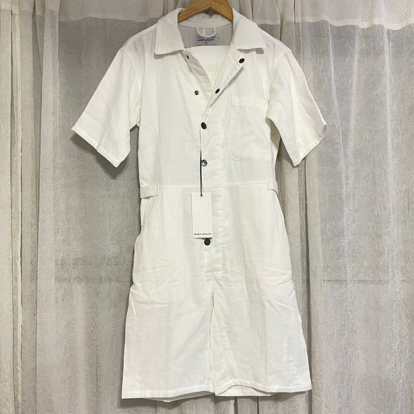 Rivet Utility Romper - Picture 1 of 4